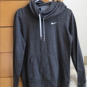 Nike Gray logo Hoodie